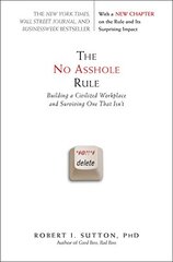 The No Asshole Rule
