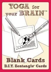 Yoga for Your Brain: 20 Blank Tangle Cards by Bartholomew, Sandy Steen