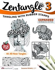 Zentangle 3: With Rubber Stamps by McNeill, Suzanne