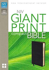 Holy Bible: New International Version, Black, Bonded Leather, Giant Print