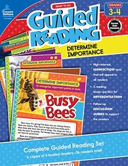 Ready to Go Guided Reading: Determine Importance, Grades 3 - 4