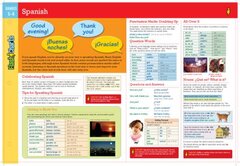 Flashcharts Spanish, Grades 5-6