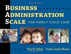 Business Administration Scale for Family Child Care (Bas)